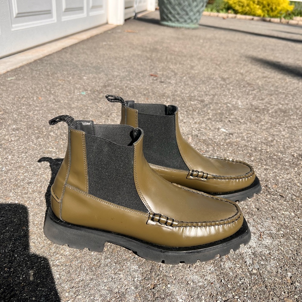 Hereu Alba green sport boots Size 40